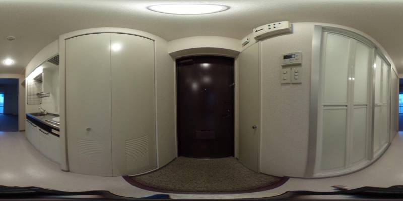 パノラマ画像玄関