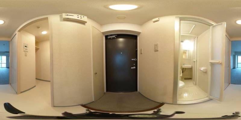 パノラマ画像玄関