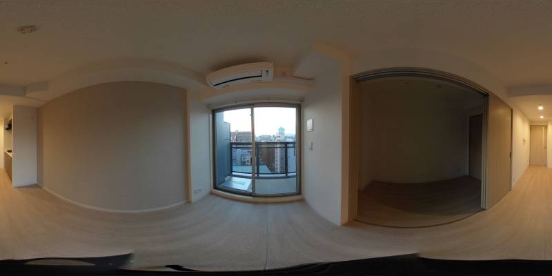 パノラマ画像リビング