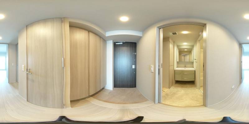 パノラマ画像玄関