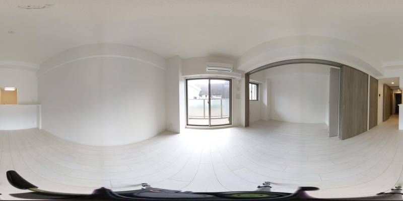 パノラマ画像リビング