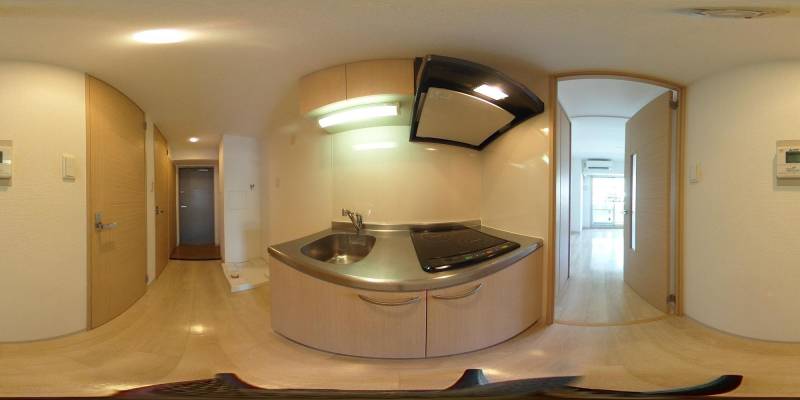 パノラマ画像キッチン