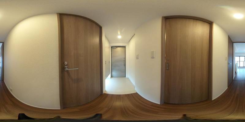 パノラマ画像玄関