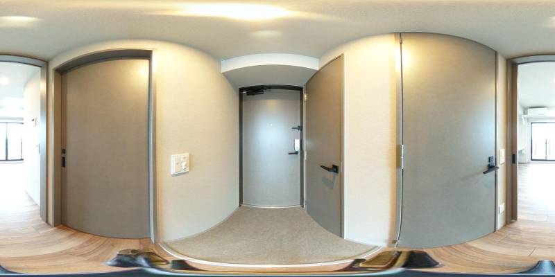 パノラマ画像玄関