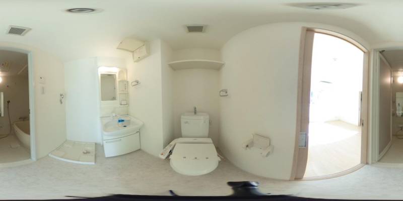 パノラマ画像トイレ