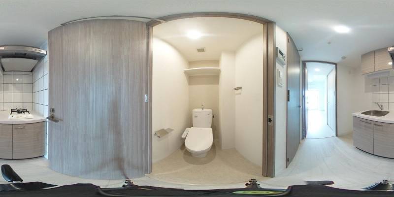 パノラマ画像トイレ