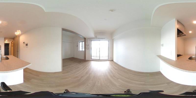 パノラマ画像リビング