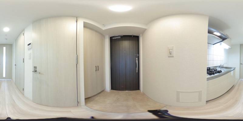 パノラマ画像玄関