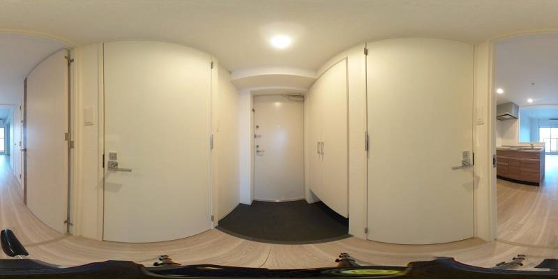 パノラマ画像玄関