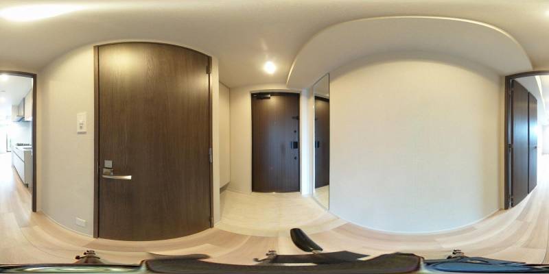 パノラマ画像玄関