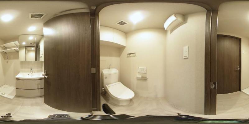 パノラマ画像トイレ