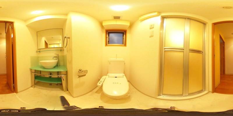 パノラマ画像トイレ