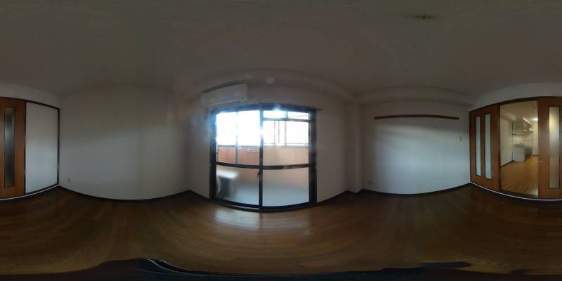 パノラマ画像リビング