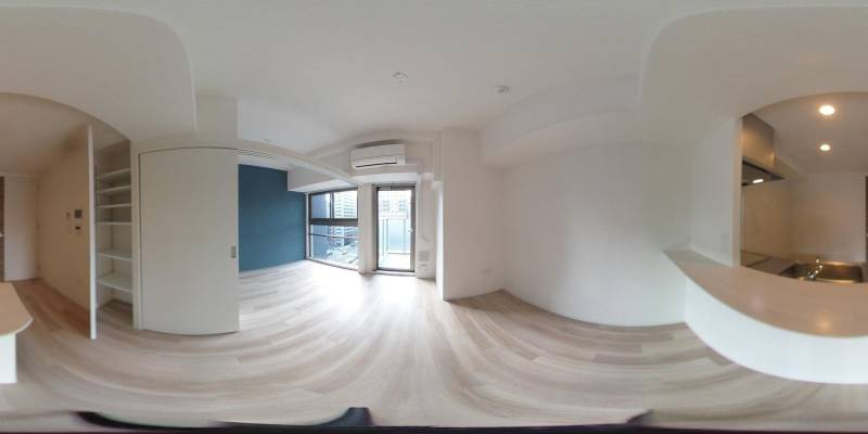 パノラマ画像リビング