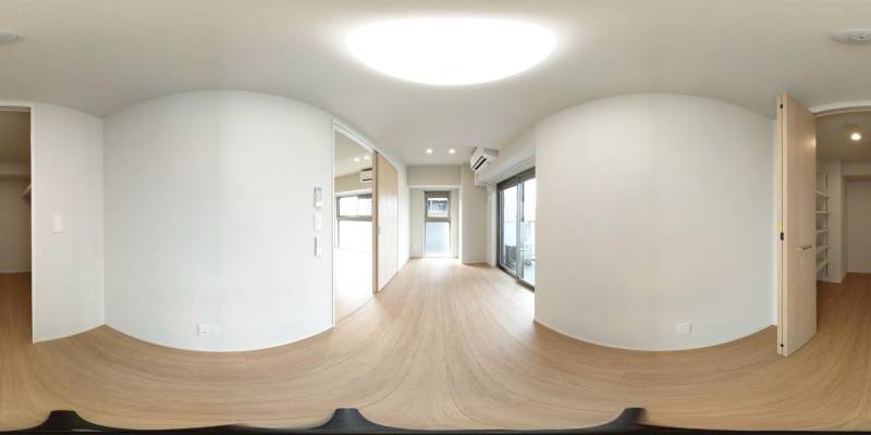 パノラマ画像洋室