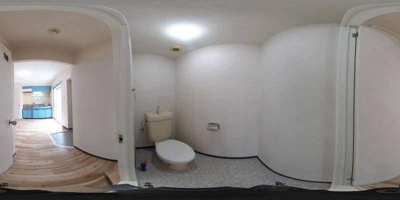 パノラマ画像トイレ