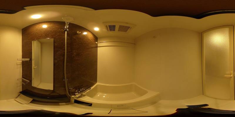 パノラマ画像バスルーム