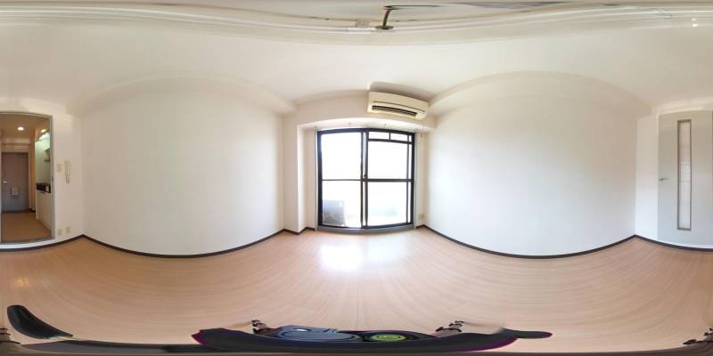 パノラマ画像洋室