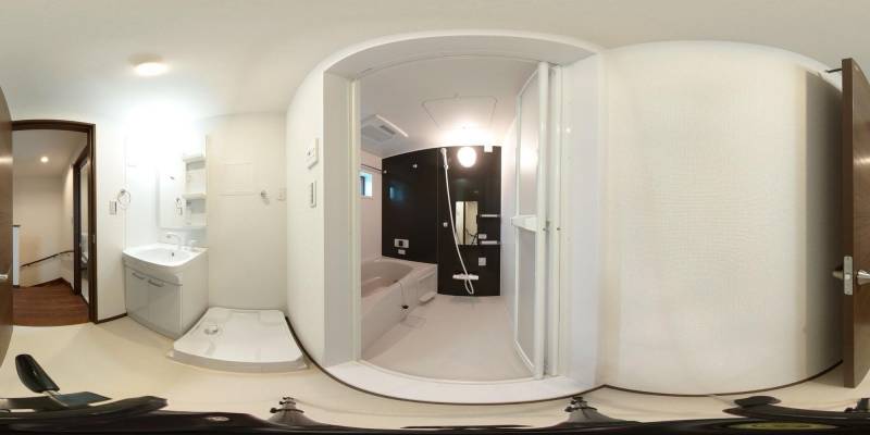 パノラマ画像洗面所