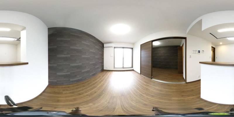 パノラマ画像リビング