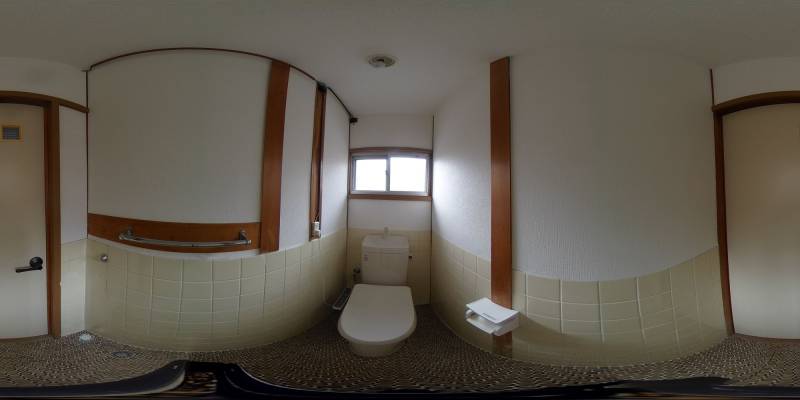 パノラマ画像トイレ