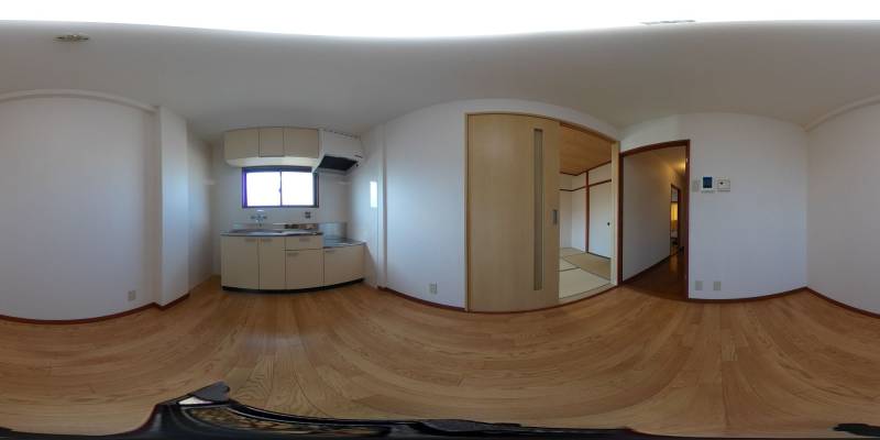 パノラマ画像リビング