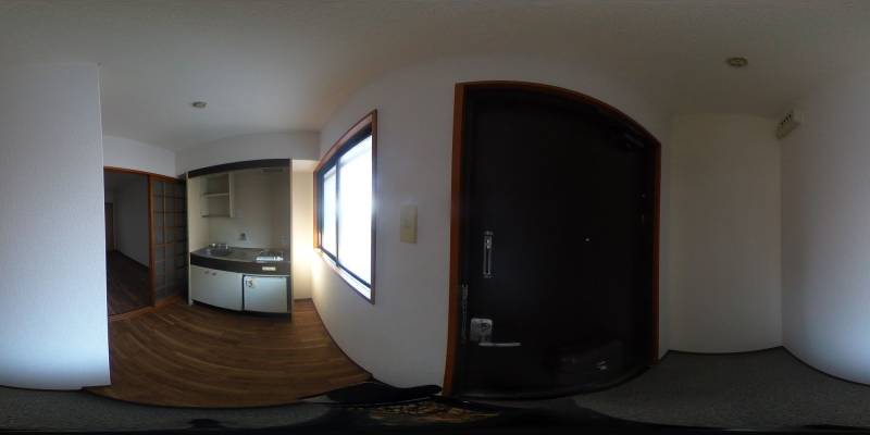 パノラマ画像玄関