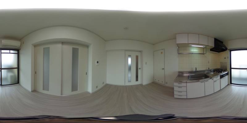 パノラマ画像リビング