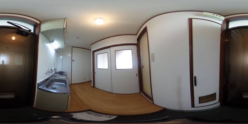 パノラマ画像玄関