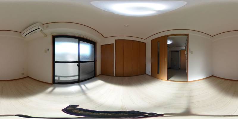 パノラマ画像洋室