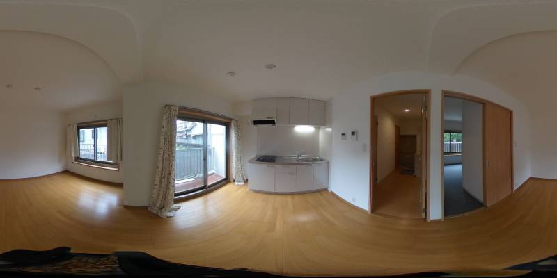 パノラマ画像リビング