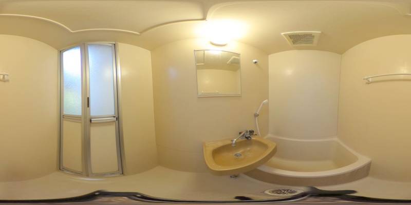 パノラマ画像バスルーム