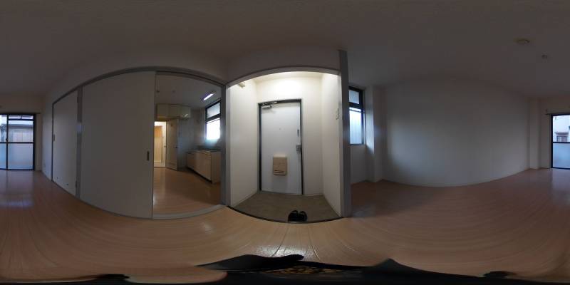 パノラマ画像玄関