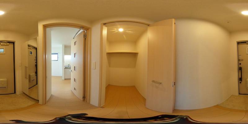 パノラマ画像玄関