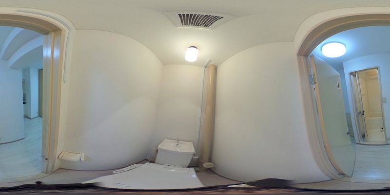 パノラマ画像トイレ