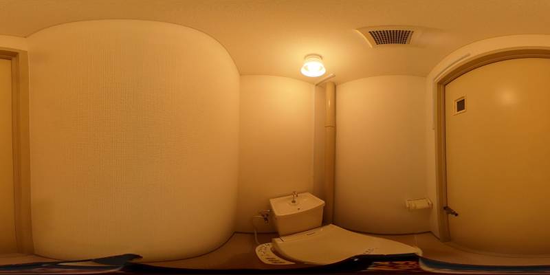 パノラマ画像トイレ