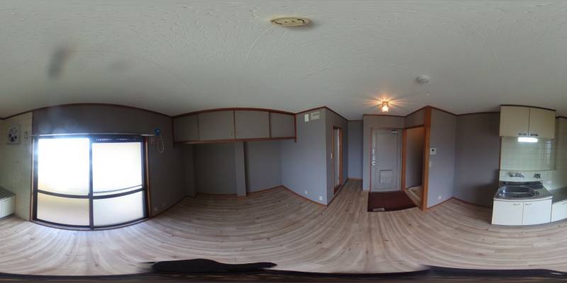 パノラマ画像洋室