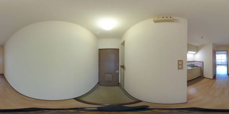 パノラマ画像玄関