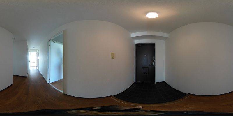 パノラマ画像玄関