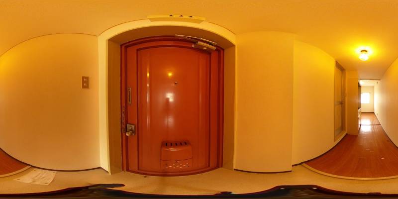 パノラマ画像玄関