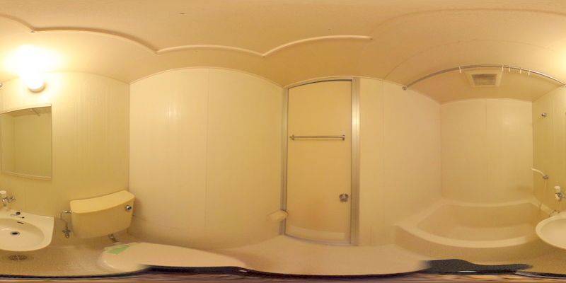 パノラマ画像バスルーム