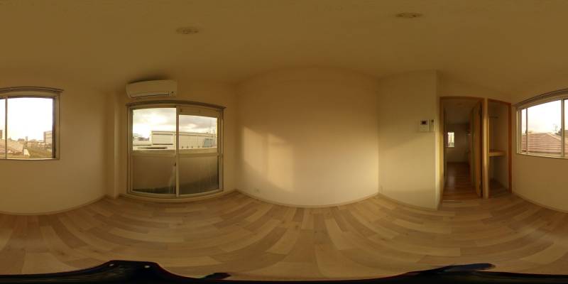 パノラマ画像洋室