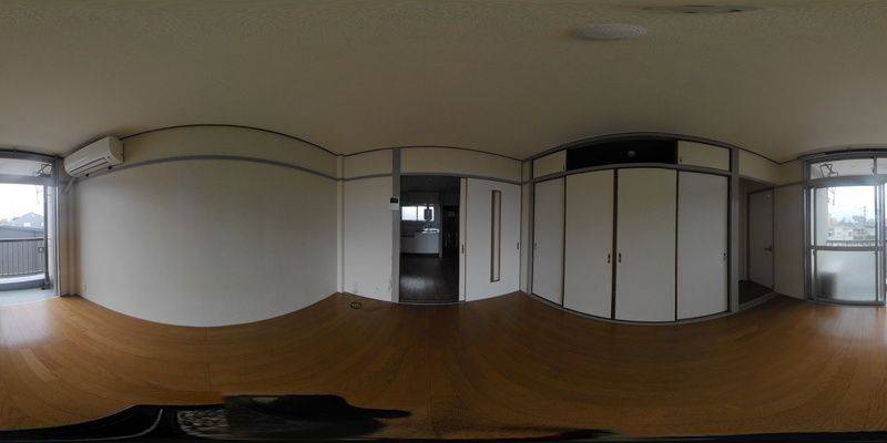 パノラマ画像洋室