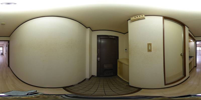 パノラマ画像玄関