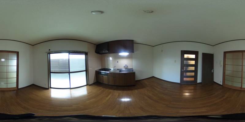 パノラマ画像洋室