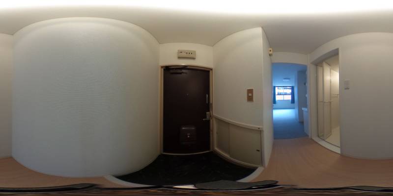 パノラマ画像玄関