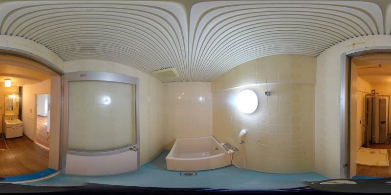 パノラマ画像バスルーム