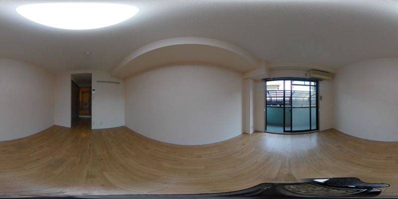 パノラマ画像洋室