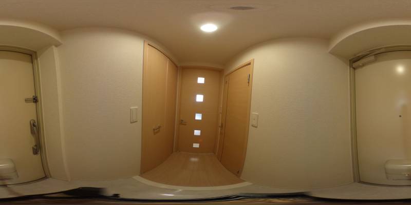 パノラマ画像玄関