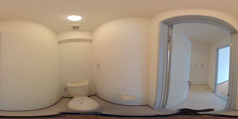 パノラマ画像トイレ